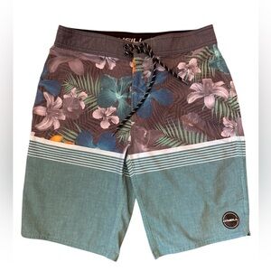 O'Neill Men's Floral Swim BOARD SHORTS 28